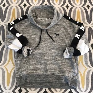 VS PINK cowl neck pull over